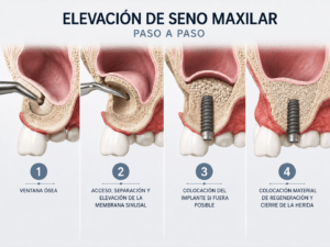 elevación seno maxilar